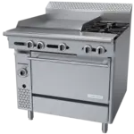 Garland US Range
C36-2R
Commercial Range,
36" W
with 

and 
-