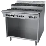 Garland US Range
C36-6SUS
Commercial Range,
36" W
with 

and 
-