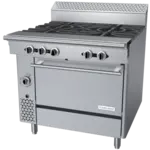 Garland US Range
C36-7R
Commercial Range,
36" W
with 

and 
-