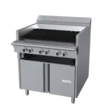 Garland US Range
C36-NRS
Commercial Range,
36" W
with 

and 
-