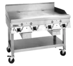 Garland US Range CG-24R Master 24'' Countertop Gas Griddle with Thermostatic Controls - 60,000 BTU