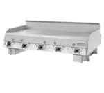 Garland US Range CG-48F Master 48'' Countertop Gas Griddle with Thermostatic Controls - 120,000 BTU