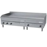 Garland US Range E24-60G E24 Series 60'' Countertop Electric Griddle with Thermostatic Controls, 208 Volts