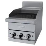 Garland/US Range G18-BRL 18" Gas Countertop Medium Duty Lava Rocks Charbroiler with Manual Control - 45,000 BTU