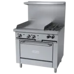 Garland US Range
G36-2G24C
Restaurant Gas Range,
with 

and 
-