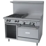 Garland US Range
G48-4G24CS
Restaurant Gas Range,
48" W
with 


and Controls,
-