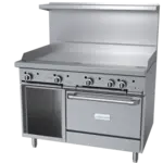 Garland US Range
G48-G48CS
Restaurant Gas Range,
48" W
with 


and Controls,
-
