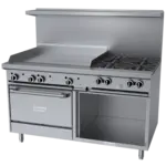 Garland US Range
G60-4G36CS
Restaurant Gas Range, 60" W
with 

and 
-