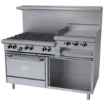 Garland US Range
G60-6R24CS
Restaurant Gas Range, 60" W
with 

and 
-