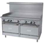 Garland US Range
G60-G60CR
Restaurant Gas Range, 60" W
with 

and 
-