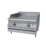Garland US Range GD-15G Designer Series 15'' Countertop Gas Griddle with Adjustable Controls - 20,000 BTU