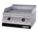 Garland US Range GD-15GFF Designer Series 15'' Countertop Gas Griddle with Adjustable Controls - 20,000 BTU