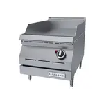 Garland US Range GD-15GFF Designer Series 15'' Countertop Gas Griddle with Adjustable Controls - 20,000 BTU