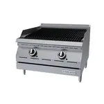 Garland/US Range GD-24RB 24" Gas Countertop Standard Duty Radiant Charbroiler with Manual Control - 60,000 BTU