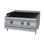 Garland US Range Garland/US Range GD-30RB 30" Gas Countertop Standard Duty Radiant Charbroiler with Manual Control - 75,000 BTU