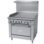 Garland US Range
GFE36-G36C
Restaurant Gas Range,
with 

and 
-