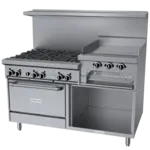 Garland US Range
GFE60-6R24CS
Restaurant Gas Range, 60" W
with 

and 
-