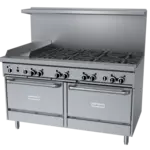 Garland US Range
GFE60-8G12CC
Restaurant Gas Range, 60" W
with 

and 
-