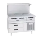Garland US Range Garland/US Range GN17FR51 Arctic Fire 51" 4 Drawer Freezer Base, Stainless Steel with Marine Edge Top - 115 Volts