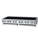 Garland US Range Garland/US Range GTBG72-NR72 70.88" Gas Countertop Heavy Duty Radiant Charbroiler with Manual Control - 216,000 BTU