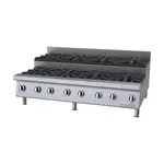Garland US Range GTOG48-SU8 8 Burner Countertop Gas Hotplate / Range with Manual Controls - 30,000 BTU