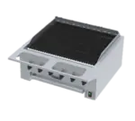 Garland/US Range HEEGM36CL 34" Gas Countertop Standard Duty Radiant Charbroiler with Infinite Control - 87,000 BTU