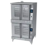 Garland US Range MCO-ED-20M Deck Electric Convection Oven with Contols, (2) 208v/60/1-ph, 10.4kW, 3/4 hp, 50 amps, standard direct