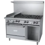 Garland US Range
U48-6G12CS
Restaurant Gas Range,
48" W
with 


and Controls,
-