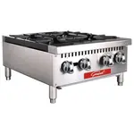 General GCHP-24-4NGS Burner Countertop Gas Hotplate / Range with Controls -