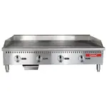 General GCMG-48NGS 47.65'' Countertop Gas Griddle with Controls -