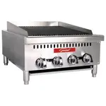 General GCRB-24NGS 240" Charbroiler with Control -