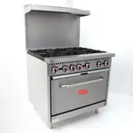 General GR6-36LP Restaurant Gas Range, with and -