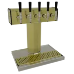 Glastender BT-5-PB Tee Draft Dispensing Tower