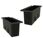 Glastender BW3-2 Bottle Well