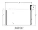 Glastender C-FIB-10 CHOICE Underbar Filler Board