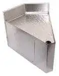 Glastender C-ICC-45 CHOICE Corner Drainboard