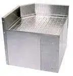 Glastender C-IFC-19/19-N CHOICE Underbar Corner Drainboard