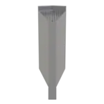 Glastender E-CIW-25 ELEVATION Underbar Inside Wedge Corner Drainboard