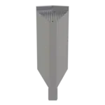 Glastender E-CIW-30 ELEVATION Underbar Inside Wedge Corner Drainboard