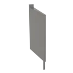 Glastender E-CIW-5 ELEVATION Underbar Inside Wedge Corner