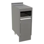 Glastender E-DW-14 ELEVATION Underbar Dry Waste Unit