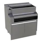 Glastender E-IB-30-CP10 ELEVATION Underbar Ice Bin