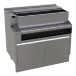 Glastender E-IB-36-CP10 ELEVATION Underbar Ice Bin