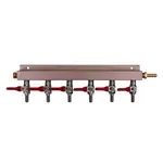 Glastender MAN6 Six Product Manifold Kit (includes: 6 feet of red