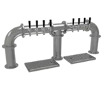 Glastender PB-8-SS Pipe Bridge Draft Dispensing Tower