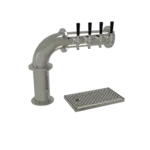 Glastender PC-4-MF Pipe Cantilever Draft Dispensing Tower