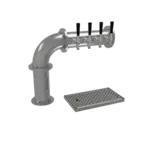 Glastender PC-4-SS Pipe Cantilever Draft Dispensing Tower