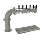 Glastender PC-6-MF Pipe Cantilever Draft Dispensing Tower