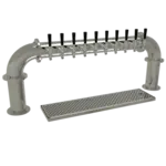Glastender PP-10-MF Pipe Pass-Thru Draft Dispensing Tower