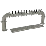 Glastender PP-12-MF Pipe Pass-Thru Draft Dispensing Tower